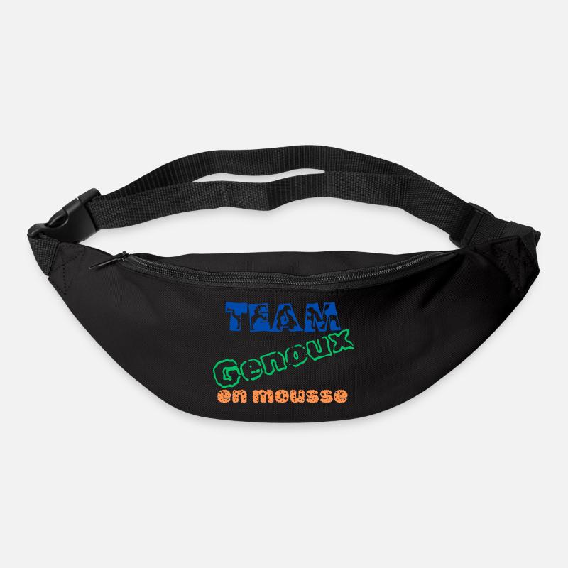 Team Schaumstoff Knie - Gürteltasche - Schwarz