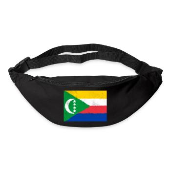 Flag of the Comoros - Bum bag - black - Front