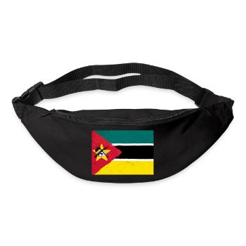 Flag of Mozambique - Bum bag - black - Front
