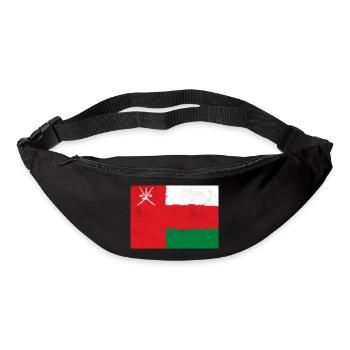 Flag of Oman - Bum bag - black - Front