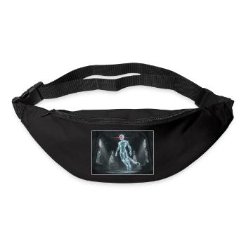 Digital ghost in the haunted house - Bum bag - black - Front