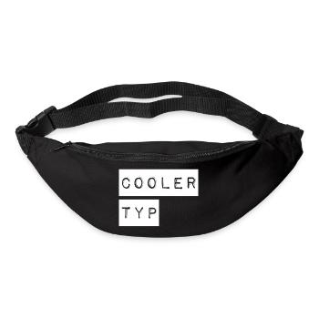 So sieht ein cooler Typ aus - Gürteltasche - Schwarz - Vorne
