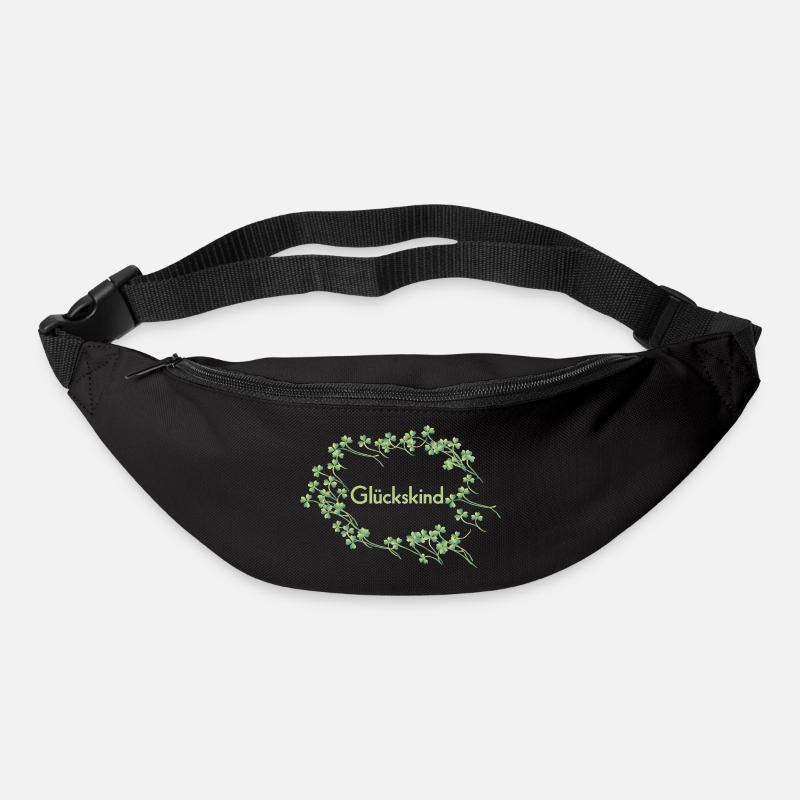 Glueckskind - Gürteltasche - Schwarz