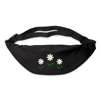 April Birth Flower Daisies Cottagecore - Bum bag - black - Front