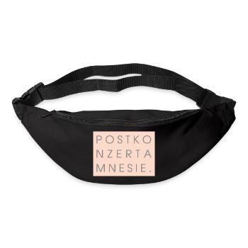 Postkonzertamnesie  - Gürteltasche - Schwarz - Vorne