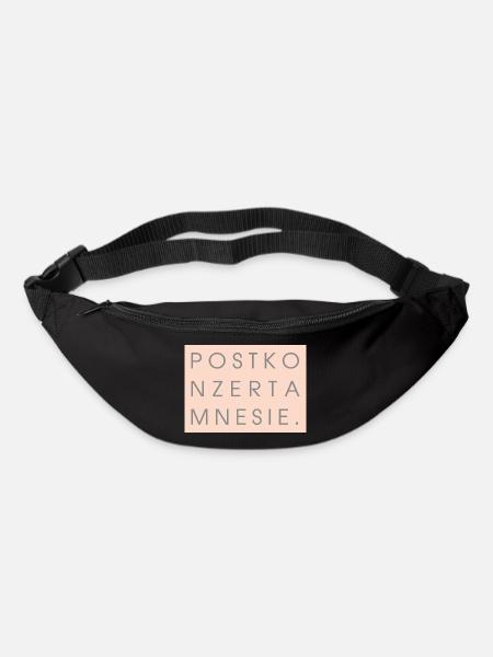 Postkonzertamnesie - Gürteltasche - Schwarz