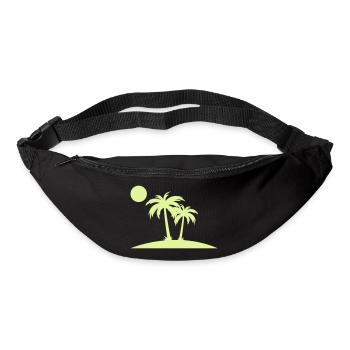 Palm Island au Cercle du Soleil - Sac banane - noir - Devant
