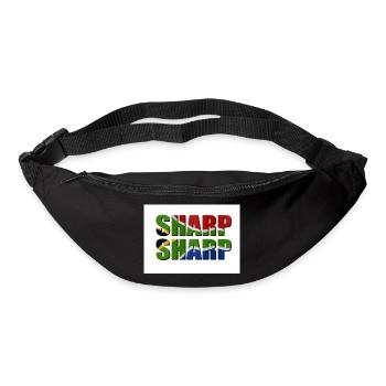 Aiguë dièsé - Sac banane - noir - Devant