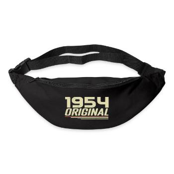 Born in 1954 Vintage 1954 Retro Birthday 1954 - Bum bag - black - Front