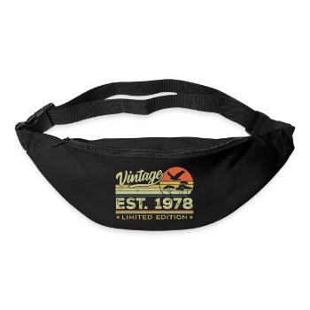 Vintage 1978 Awesome Since 1978 Gift 1978 Retro - Bum bag - black - Front