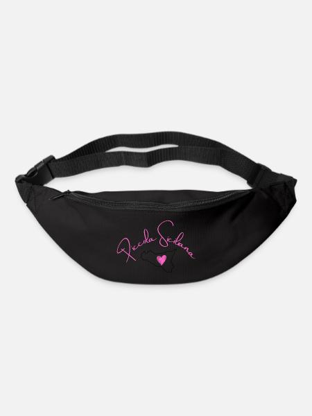 Piccola Siciliana Kinder T-Shirt – Süßer Italienis - Gürteltasche - Schwarz