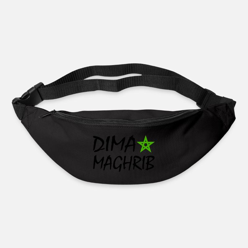 Dima maghrib - Marokko - Gürteltasche - Schwarz
