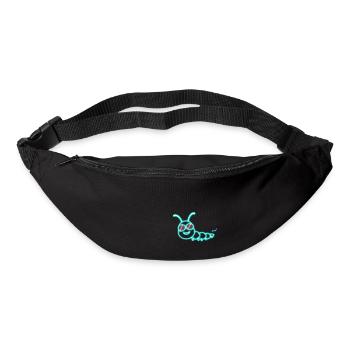 mad in techno - Gürteltasche - Schwarz - Vorne