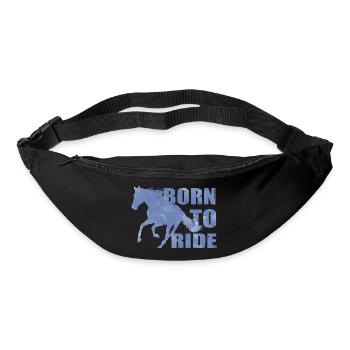 Born To Ride Born To Riding Horse Rider - Bum bag - black - Front