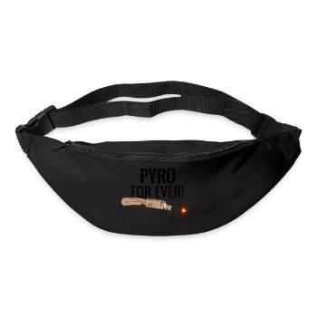 Pyro For Ever Noir - Sac banane - noir - Devant