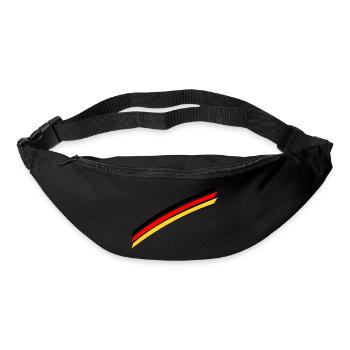 Germany flag - Bum bag - black - Front