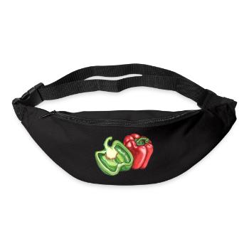 paprika - Sac banane - noir - Devant