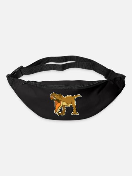 Tyrannosaurus Rex Dino Dinosaurs Dinosaurs - Bum bag - black