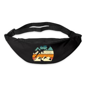 Klettern Sport Klettern Klettern Klettern Felsen - Gürteltasche - Schwarz - Vorne