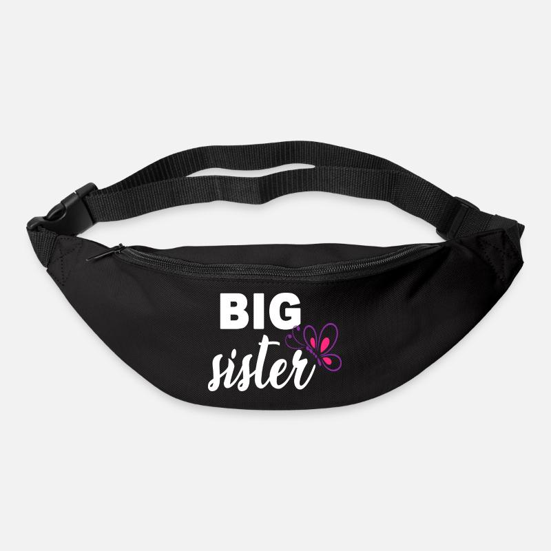 große Schwester - Gürteltasche - Schwarz