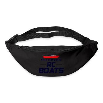 Rc Boat Racing Electric Powerboat Speedboat Race - Bum bag - black - Front