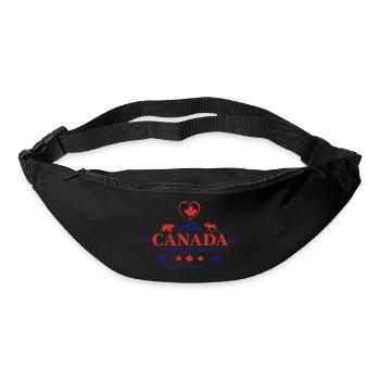 Canada Vancouver Montreal Toronto Maple Leaf Bears - Bum bag - black - Front