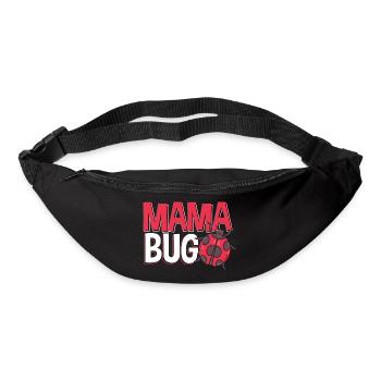 Ladybug Entomologist Ladybirds Entomology Mama Bug - Gürteltasche - Schwarz - Vorne