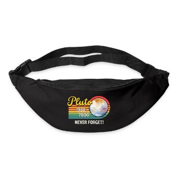 Pluto 1930 - 2006 do not forget - Bum bag - black - Front