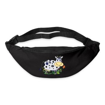 Cow - Bum bag - black - Front