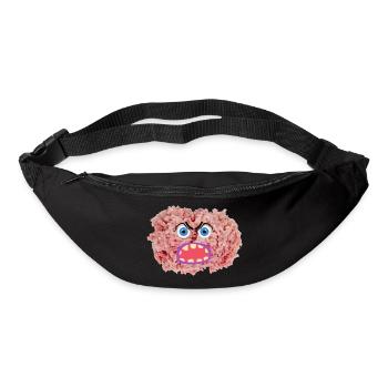 Mangeurs de hack - Sac banane - noir - Devant