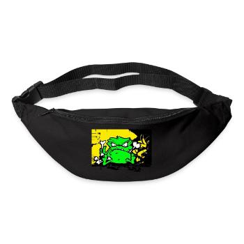 Strassen Monster - Gürteltasche - Schwarz - Vorne