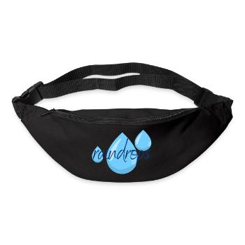 raindrops - Gürteltasche - Schwarz - Vorne