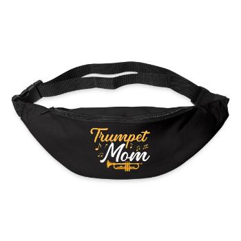 Trumpet Mom Player Mother Trumpeter - Gürteltasche - Schwarz - Vorne