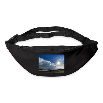 Nature und Wetter - Gürteltasche - Schwarz - Vorne