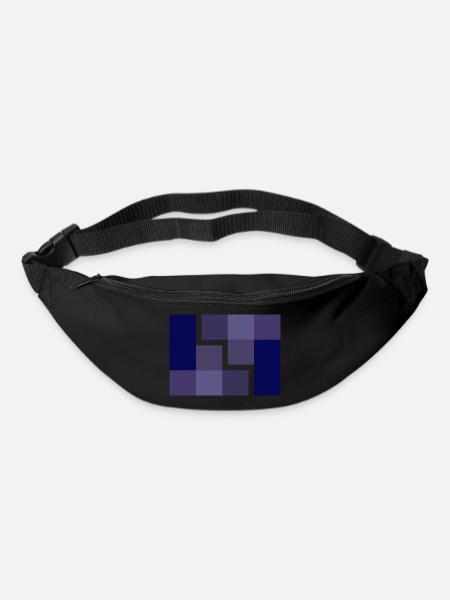 Geometric - Bum bag - black