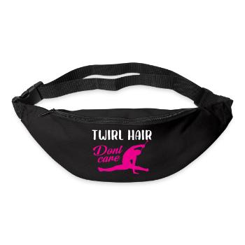 Tourbillonner les cheveux Ne vous en souciez pas - Sac banane - noir - Devant