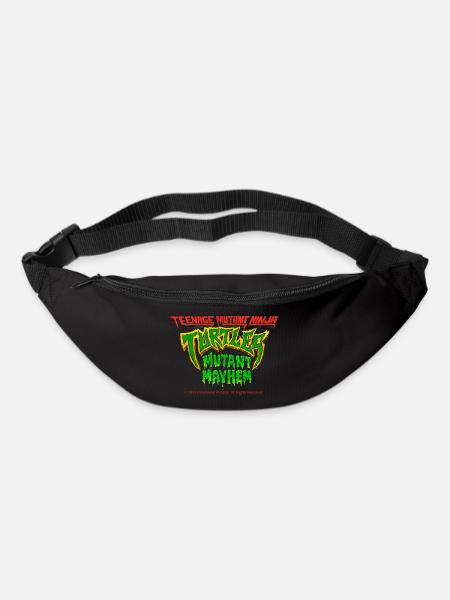 TMNT Mutant Mayhem Logo - Sac banane - noir