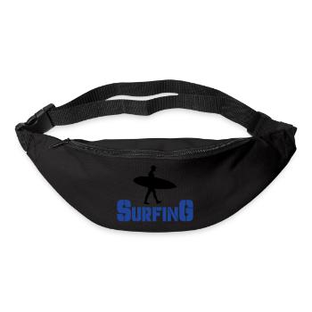 surfing - Bum bag - black - Front