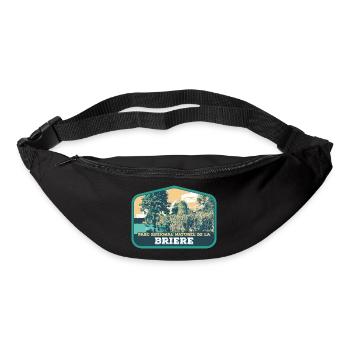 Brière Landscape Badge: Authentic Nature - Bum bag - black - Front