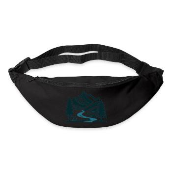 Wandern - Gürteltasche - Schwarz - Vorne