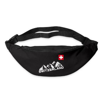 Switzerland | Switzerland, Souvenir, Fondue - Bum bag - black - Front