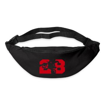 Moto 28 Biker - Gürteltasche - Schwarz - Vorne