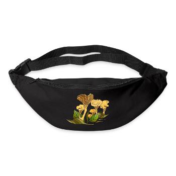 Pilze - Gürteltasche - Schwarz - Vorne