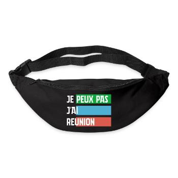 I can't I have a meeting - Bum bag - black - Front