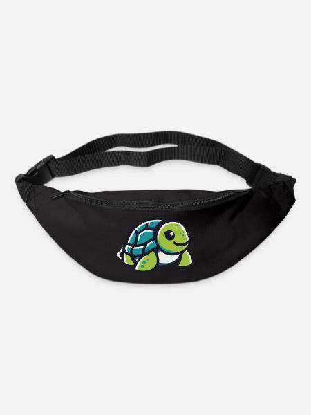 Green land turtle - Bum bag - black