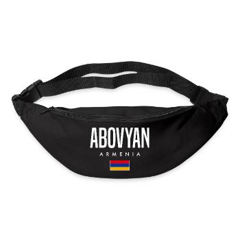 Abovyan Armenien - Gürteltasche - Schwarz - Vorne