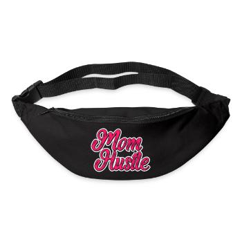 Mom Hustle Mom Shirt - Bum bag - black - Front