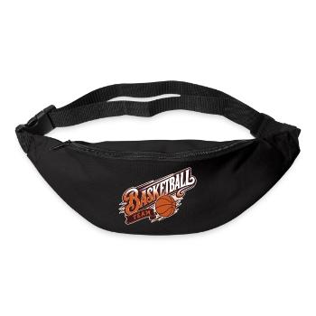 Basket-ball - Sac banane - noir - Devant