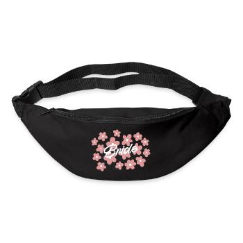 Team Braut JGA - Bride Squad - Gürteltasche - Schwarz - Vorne