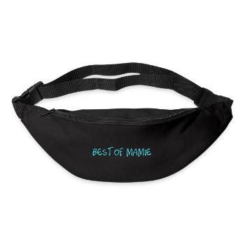 OMA. MUTTERTAG. ALLES GUTE ZUM OMA-TAG. ICH LIEBE DICH - Gürteltasche - Schwarz - Vorne